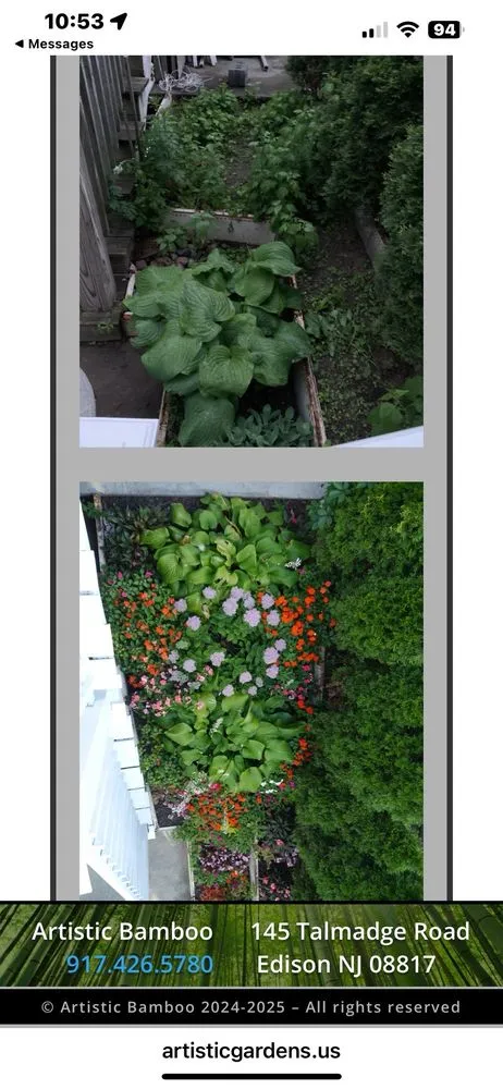 Reliable outdoor landscaping with custom design in Edison, NJ by Artistic Bamboo