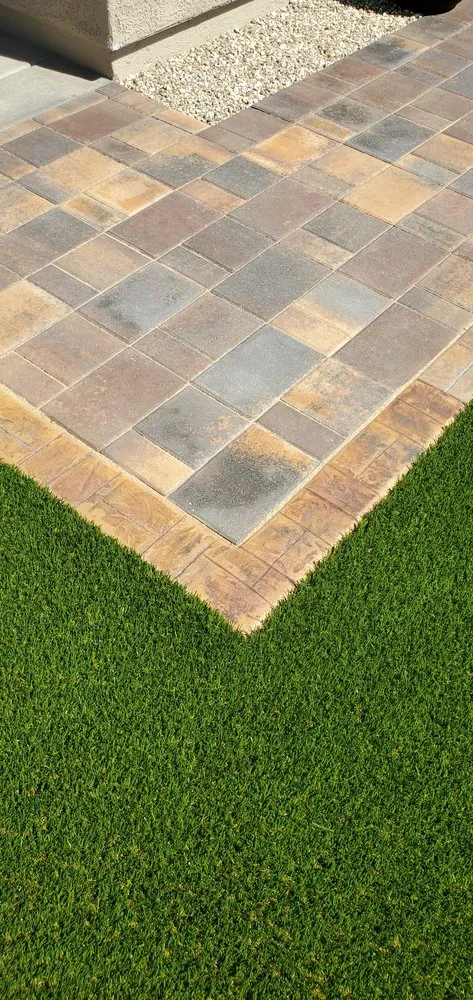 Professional landscape installation in Fort Mohave, AZ - Artistic Curbing