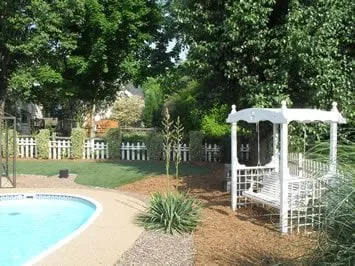 Custom outdoor landscaping in Charlotte, NC - Artistic Hardscape