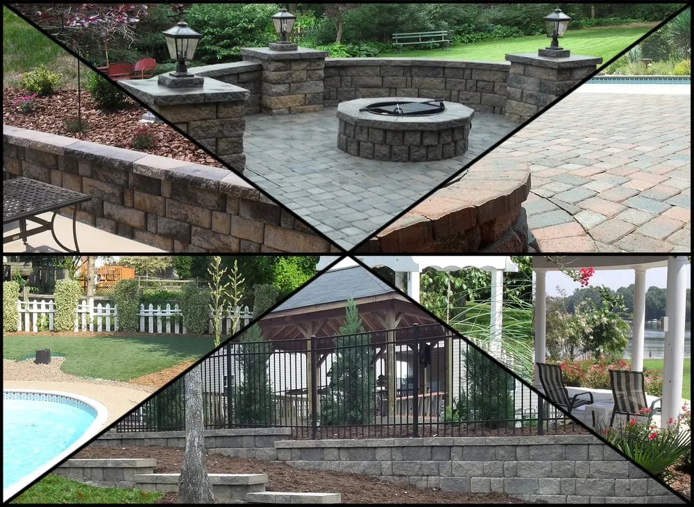 Professional landscape design for year-round maintenance across Charlotte, NC - Artistic Hardscape