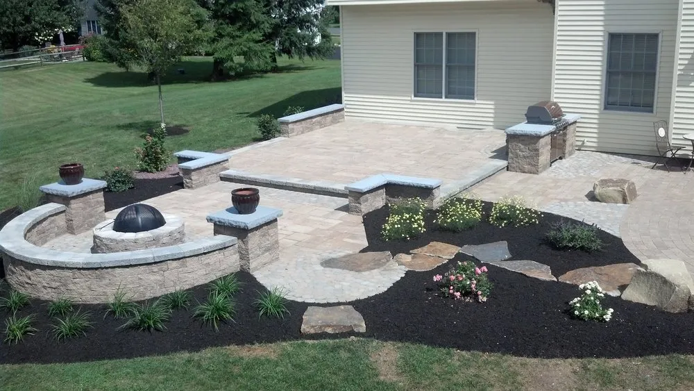 Professional outdoor landscaping for homes across Northampton, PA - Artistic Hardscapes