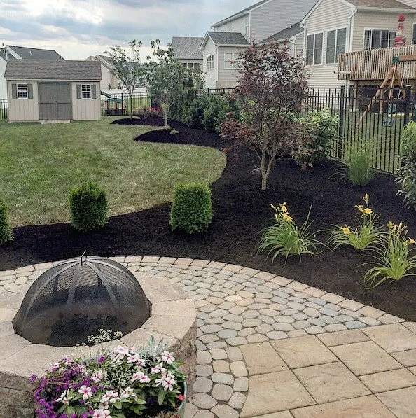 Affordable yard maintenance in Northampton, PA by Artistic Hardscapes