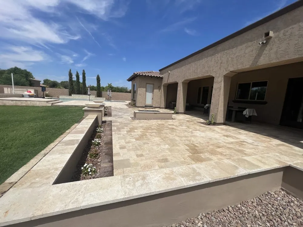 Custom landscaping services in Chandler, AZ by Artistic Landscape Solutions