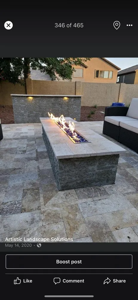 Professional yard cleanup service for beautiful yards across Chandler, AZ - Artistic Landscape Solutions