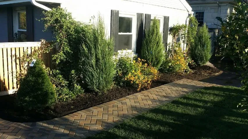 Custom outdoor landscaping with custom design in Des Plaines, IL by Artistic Landscapes, LLC