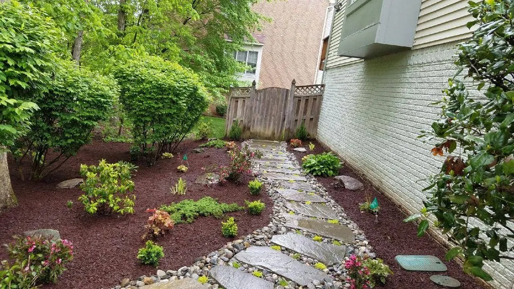 Affordable landscape installation in Lanham, MD by Artistic Landscaping