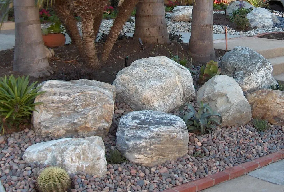 Custom outdoor landscaping with custom design in Indio, CA by ARTISTIC Landscaping Services
