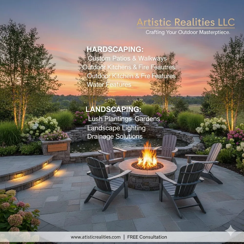 Reliable garden landscaping experts serving Pinckney, MI - Artistic Realities