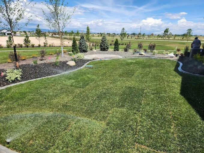 Expert lawn mowing service for homes in Meridian, ID by Artistree Landscaping &Tree Service