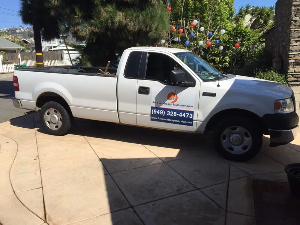 Professional landscape installation in Irvine, CA by Art's Landscape & Maintenance