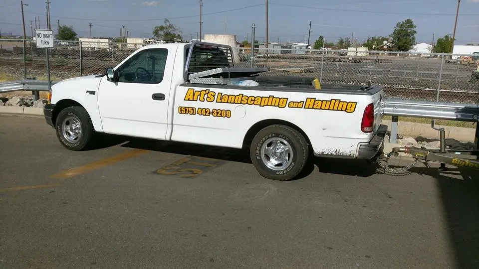 Affordable landscape installation in Alamogordo, NM by Art's Landscaping & Hauling