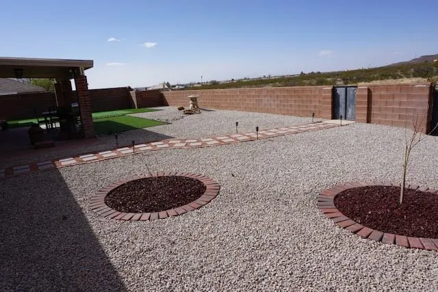 Custom lawn mowing service for homes in Alamogordo, NM by Art's Landscaping & Hauling