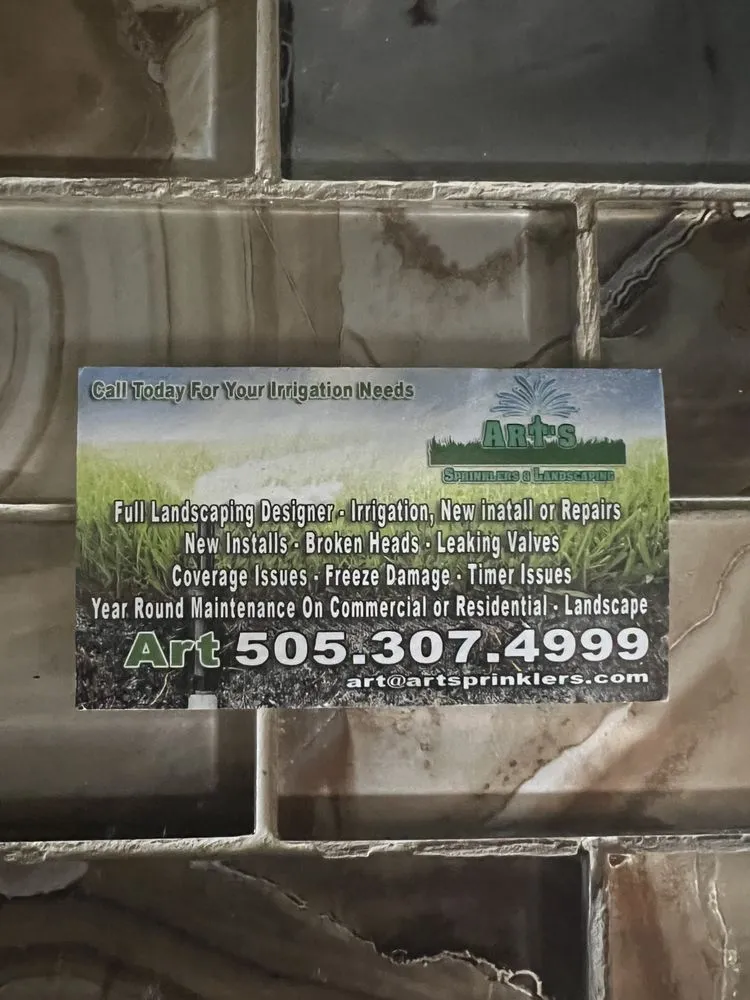 Reliable landscaping services for homes in Albuquerque, NM by Art’s Landscaping and Sprinklers