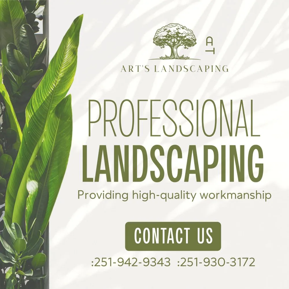 Trusted garden landscaping for homes in Silverhill, AL by Art’s Landscaping