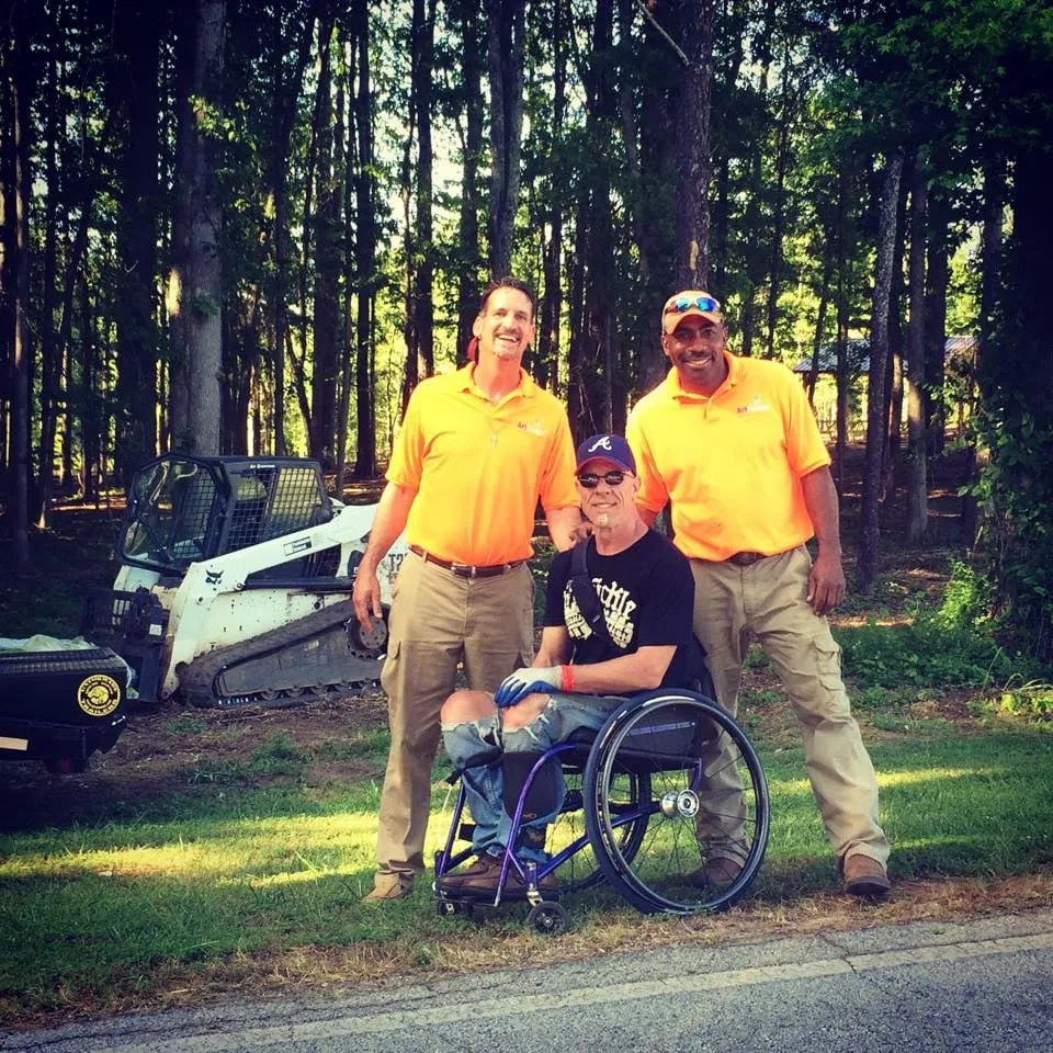 Affordable outdoor landscaping with custom design in Conyers, GA by ArtScape Lawn and Turf Professionals