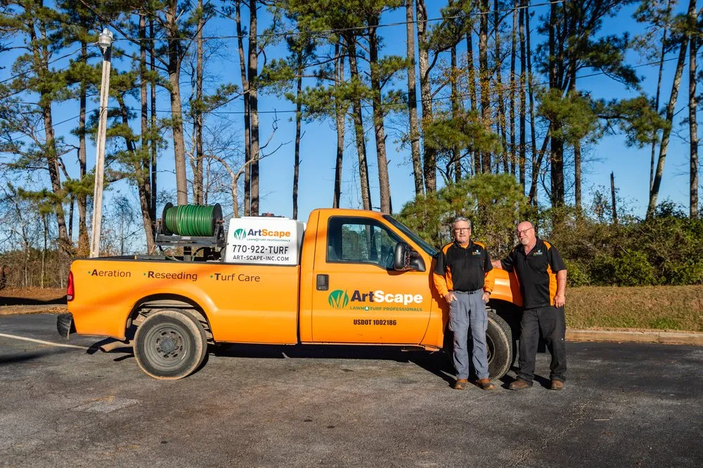 Professional residential landscaping for residential properties in Conyers, GA by ArtScape Lawn and Turf Professionals