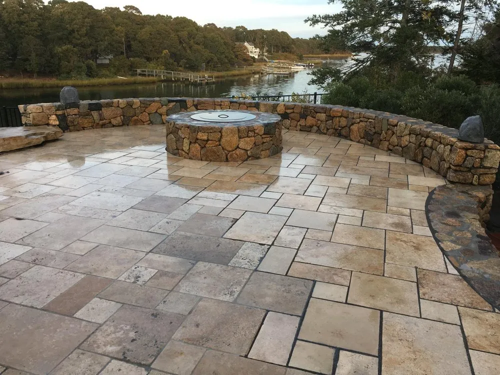 Expert landscaping services in Barnstable, MA by Artstone Landscaping