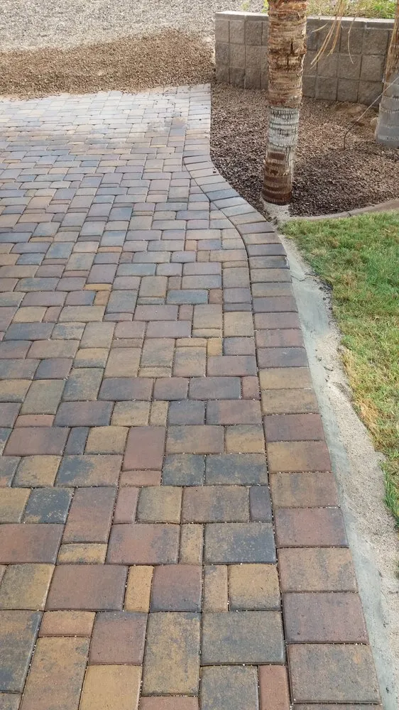 Professional lawn care service for residential properties in Yuma, AZ by Arturo's Artistic Landscaping