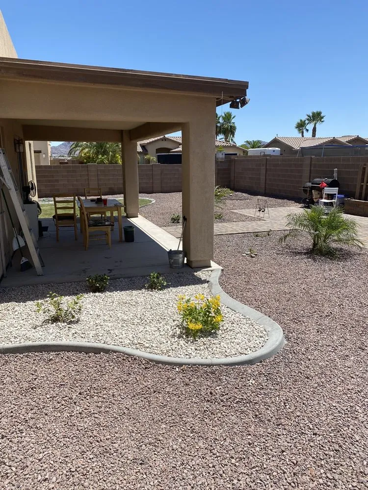 Professional yard maintenance in Yuma, AZ by Arturo's Artistic Landscaping