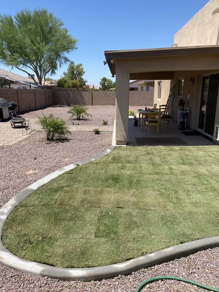 Expert outdoor landscaping in Yuma, AZ by Arturo's Artistic Landscaping