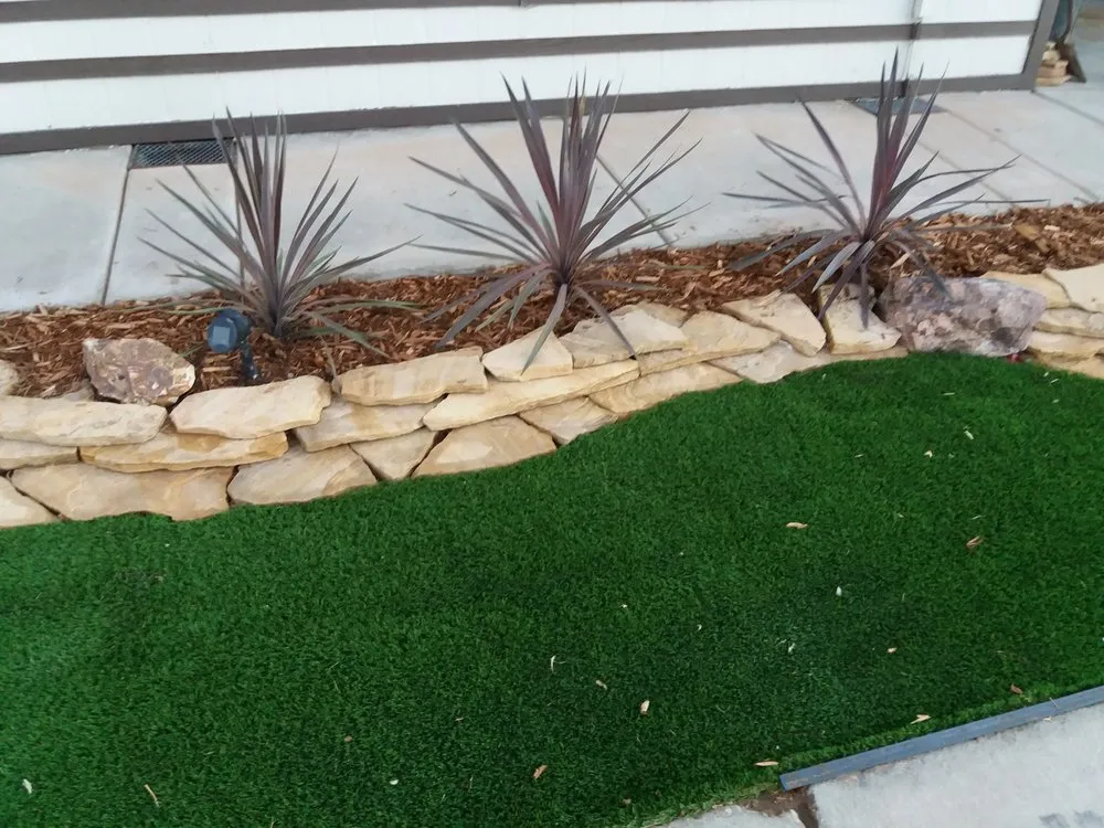Custom residential landscaping in Yuma, AZ by Arturo's Artistic Landscaping