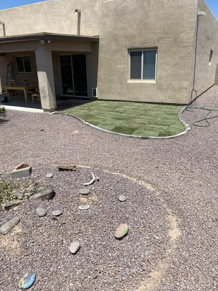 Expert outdoor landscaping with custom design across Yuma, AZ - Arturo's Artistic Landscaping