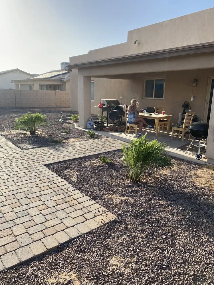 Professional yard maintenance in Yuma, AZ by Arturo's Artistic Landscaping