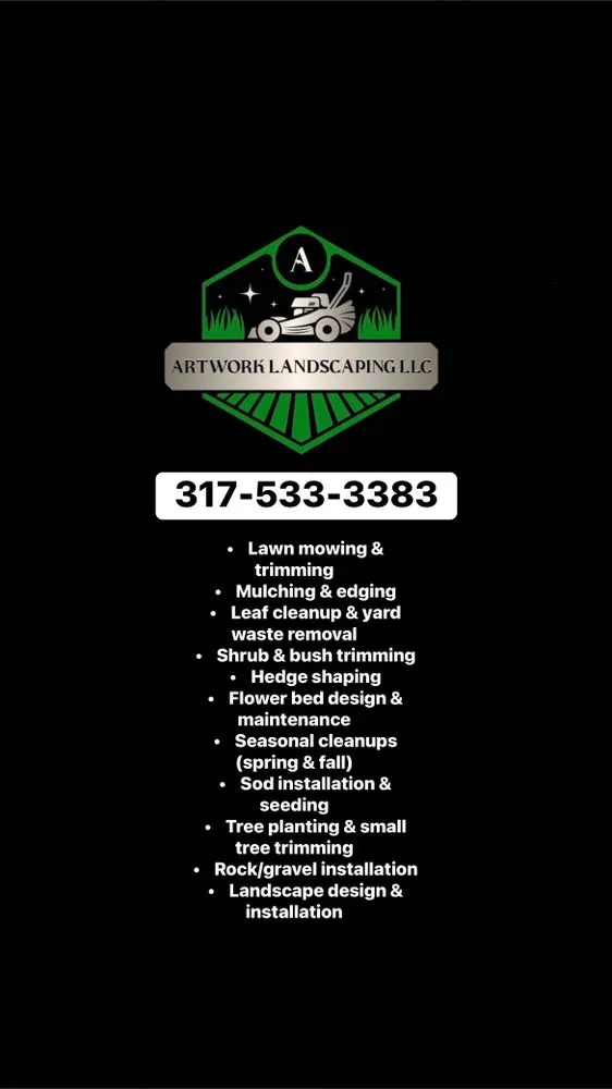 Expert lawn mowing service in Anderson, IN - Artwork Landscaping