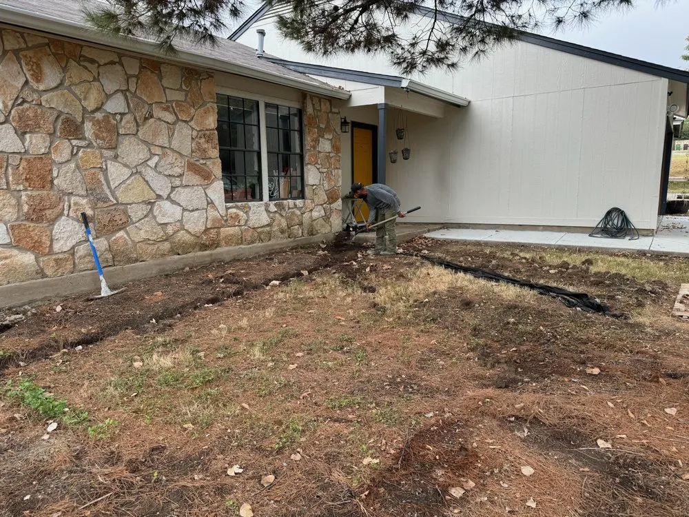 Affordable landscape installation for year-round maintenance in Manor, TX by Arty's Landscaping