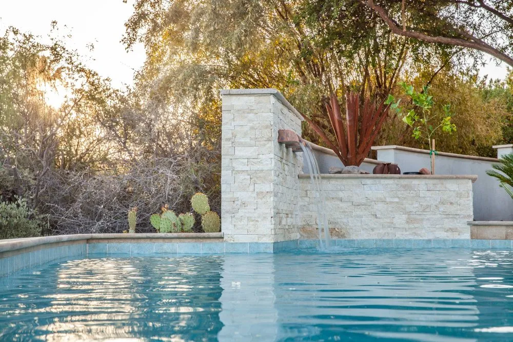 Custom yard maintenance for beautiful yards in Tucson, AZ by Arzate Design Group | Swimming Pool Design Tucson AZ