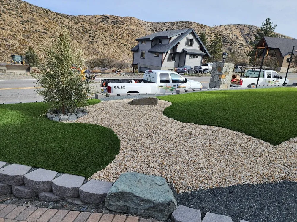 Trusted landscape design for residential properties in Apple Valley, CA by Arzate's Landscaping