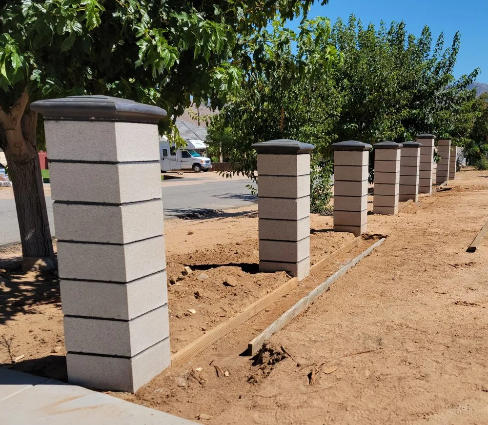Custom outdoor landscaping in Apple Valley, CA by Arzate's Landscaping