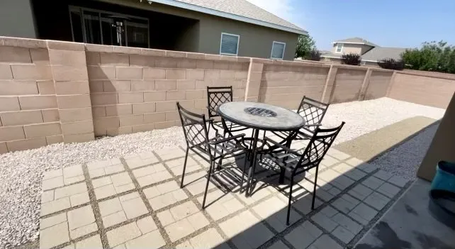 Local outdoor landscaping with custom design in Hobbs, NM by Arzis Lawn Care