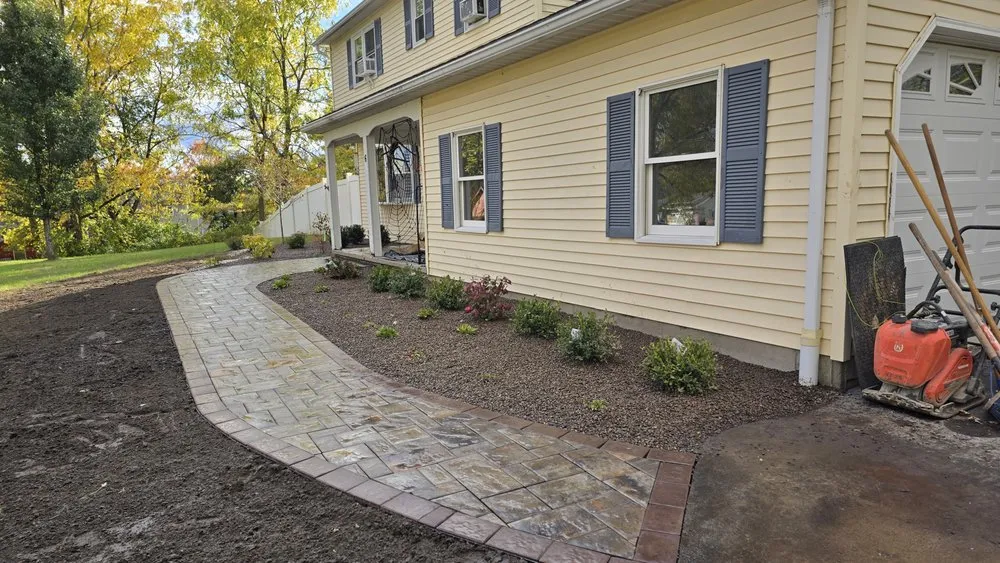 Local garden landscaping with custom design across Niskayuna, NY - A&S Enterprises Landscaping Patios & Yard Drainage Company