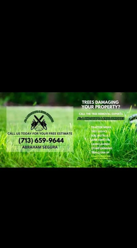 Professional landscape design for homes across Houston, TX - A’s Landscape & Tree Service