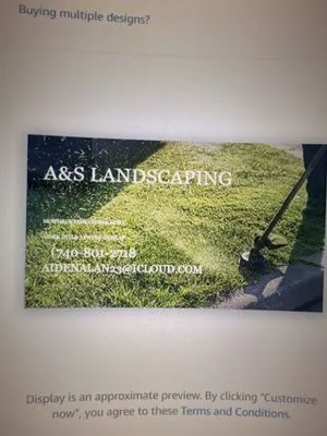 A&S Landscaping Logo