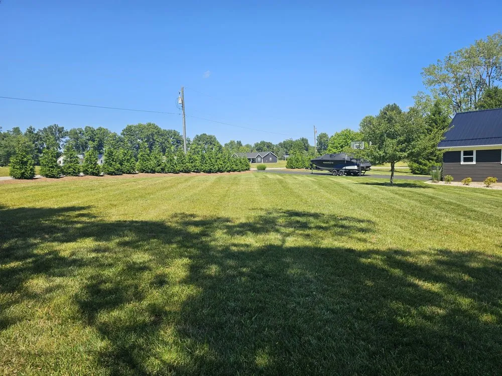 Custom landscape design with custom design across Georgetown, OH - A&S Lawncare and Property Maintenance