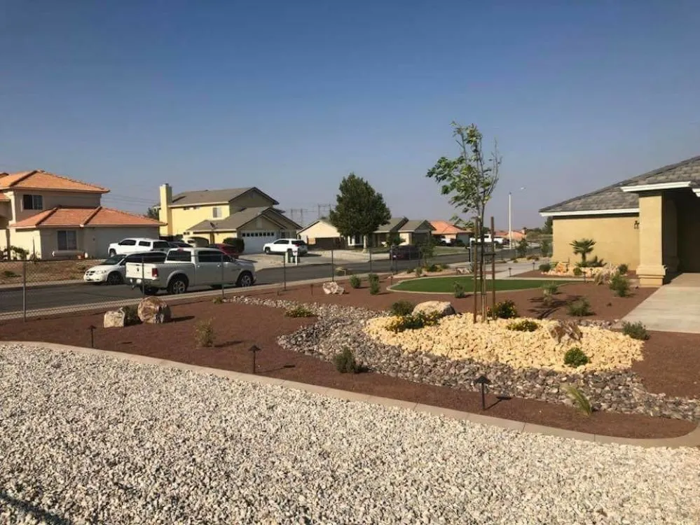 Local landscape installation for homes across Hesperia, CA - A's MC Landscaping and Clean Ups
