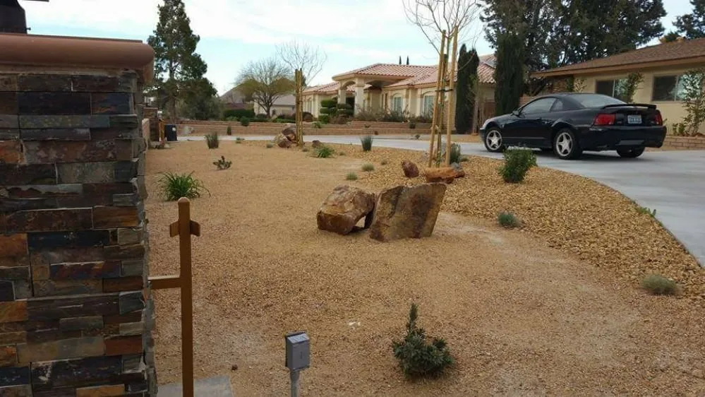 Affordable landscape installation near you in Hesperia, CA by A's MC Landscaping and Clean Ups
