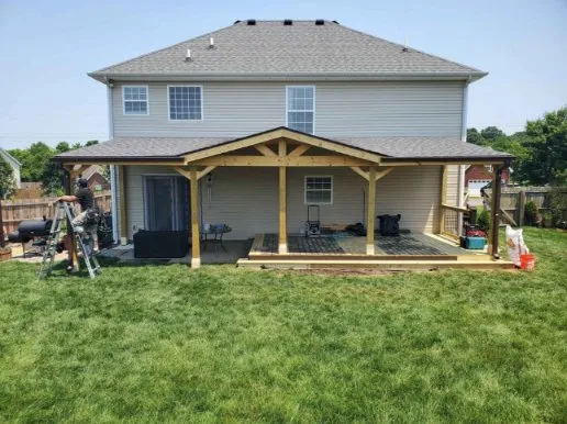 Expert yard cleanup service for year-round maintenance in Thompson's Station, TN by A&S Outdoors