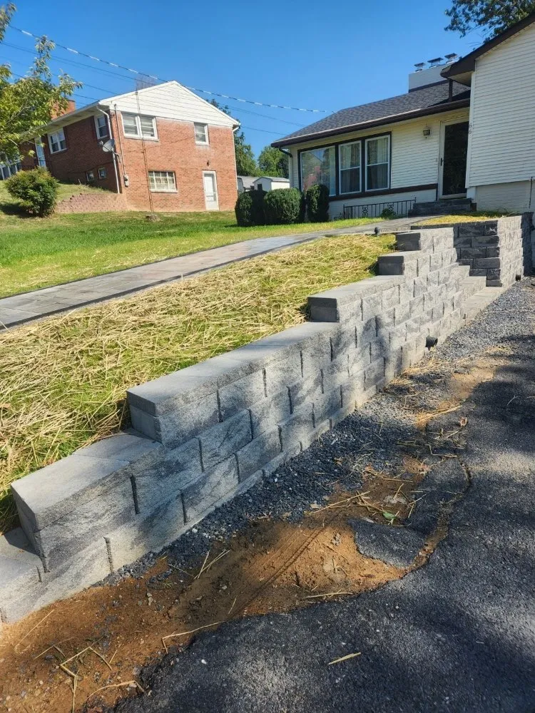 Local landscape installation in Staunton, VA - A&S Painting and Landscaping