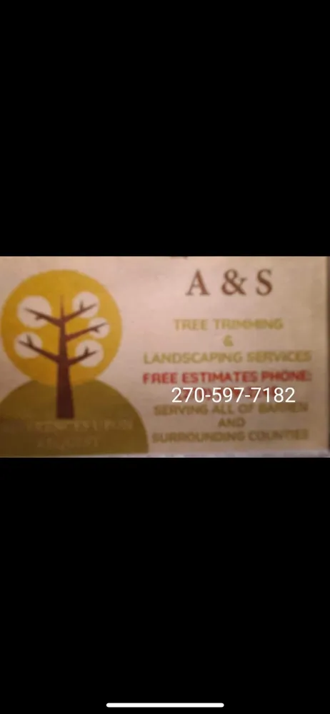 Custom garden landscaping for residential properties in Smiths Grove, KY by A&S Tree Service