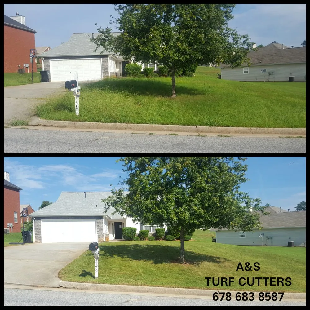 Professional residential landscaping in Jonsboro, GA by A&S Turf Cutters