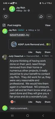 ASAP Junk Removal and more Logo