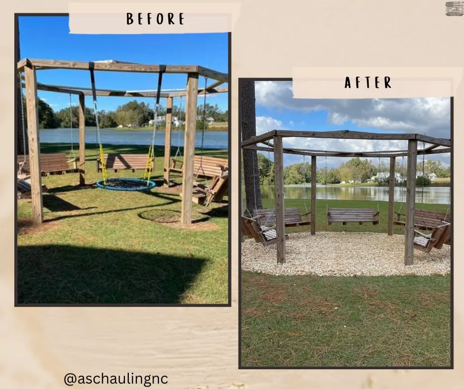 Affordable landscape design in Pink Hill, NC by ASC Hauling & Services