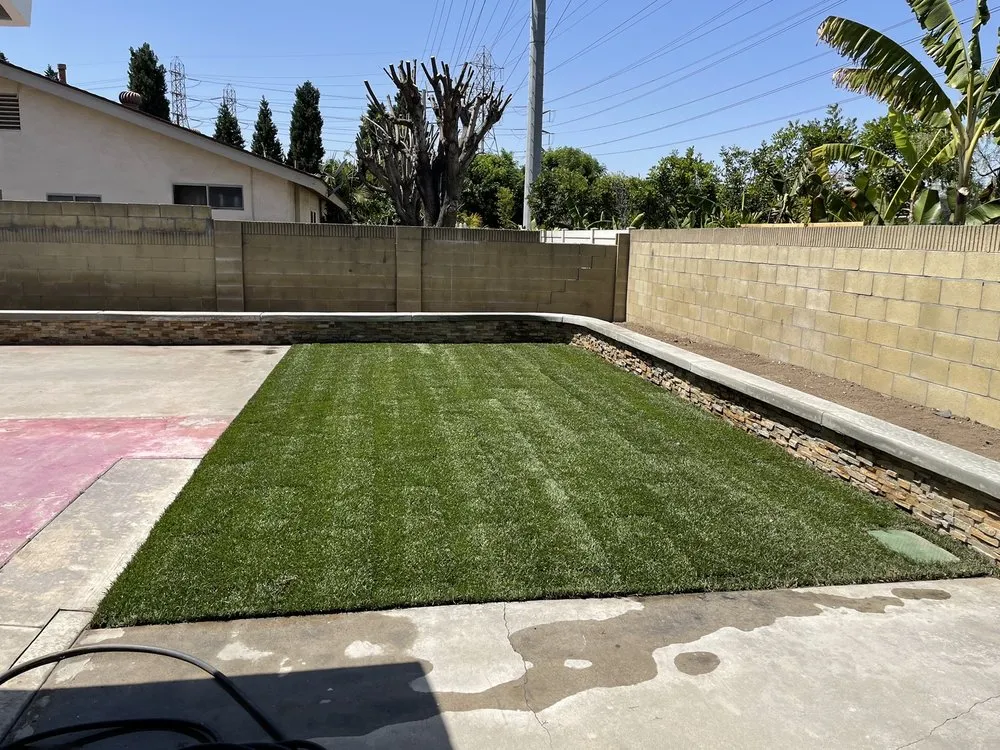 Custom outdoor landscaping in Long Beach, CA by ASC Landscaping
