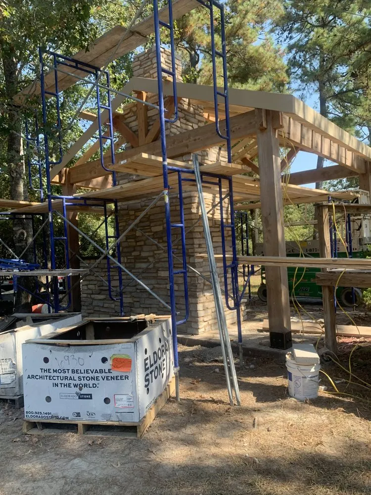 Professional outdoor landscaping in Houston, TX by Ascend Development Group