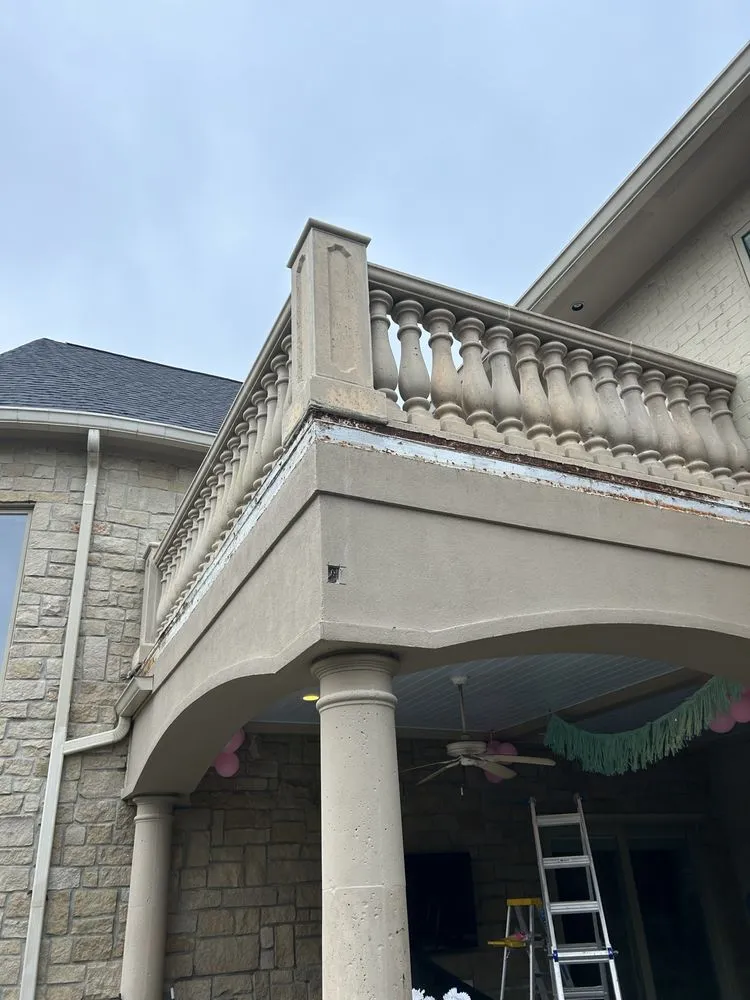 Custom lawn mowing service for outdoor upgrades in Houston, TX by Ascend Development Group