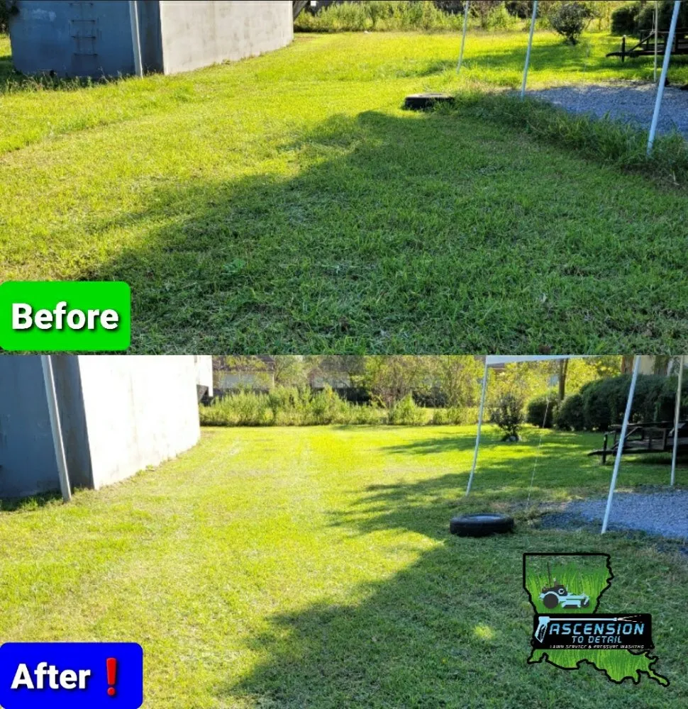 Expert lawn mowing service in Gonzales, LA - Ascension To Detail