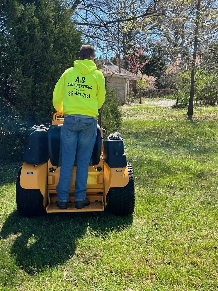 Professional landscape installation for year-round maintenance in Chandler, IN by ASDK Services